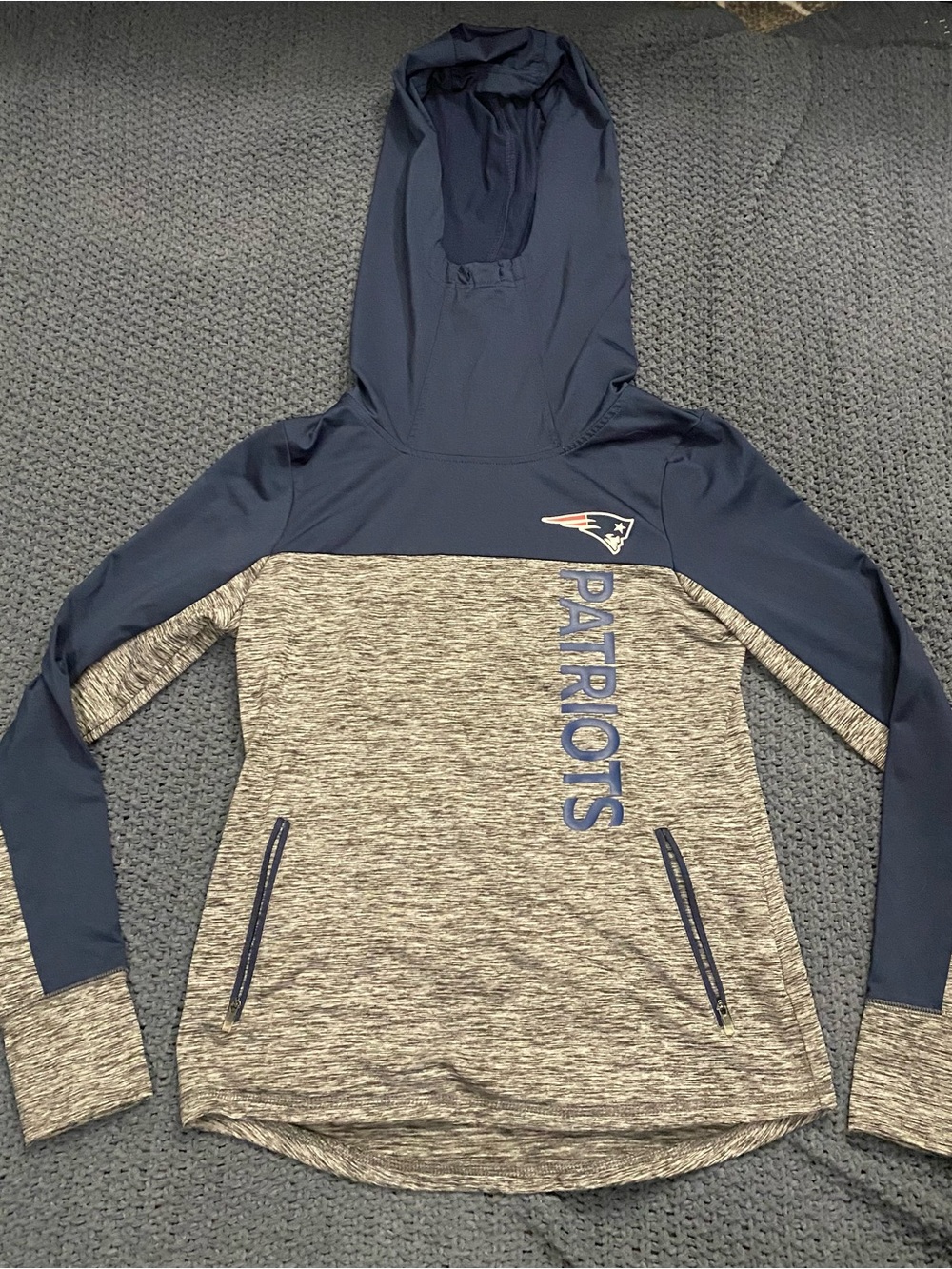NFL Women's Navy Hooded Team Apparel Pullover